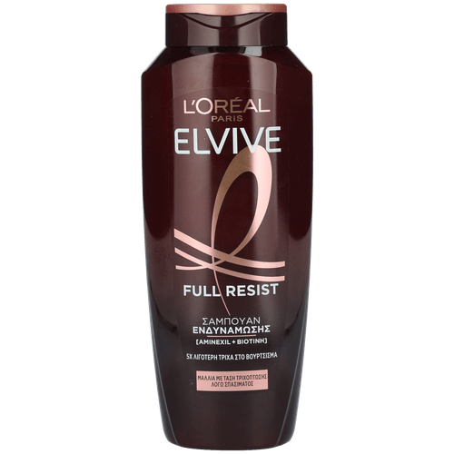 Foto van Elvive Shampoo full resist op witte achtergrond