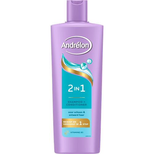 Foto van Andrélon Shampoo 2 in 1 op witte achtergrond