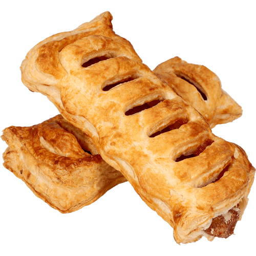 Foto van Vers afbak Mexicanobroodje chilisaus op witte achtergrond