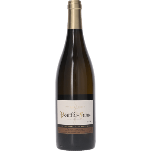 Foto van Pouilly fume op witte achtergrond