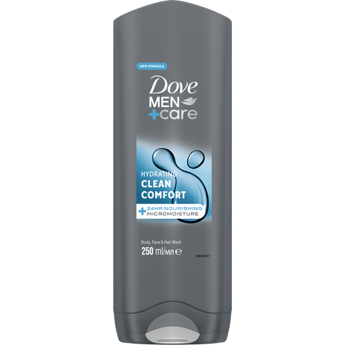 Foto van Dove Douchegel men care clean comfort op witte achtergrond