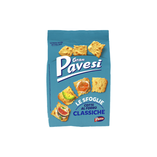 Foto van Gran Pavesi Crackers classic op witte achtergrond