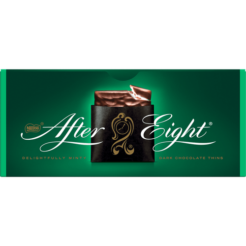 Foto van Nestlé After eight chocomints op witte achtergrond
