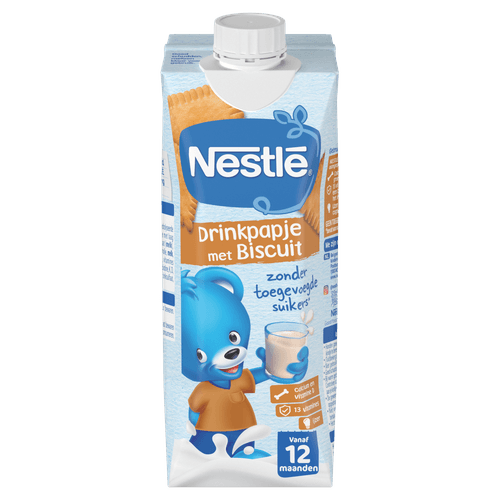 Foto van Nestlé Pyjamapje biscuit op witte achtergrond