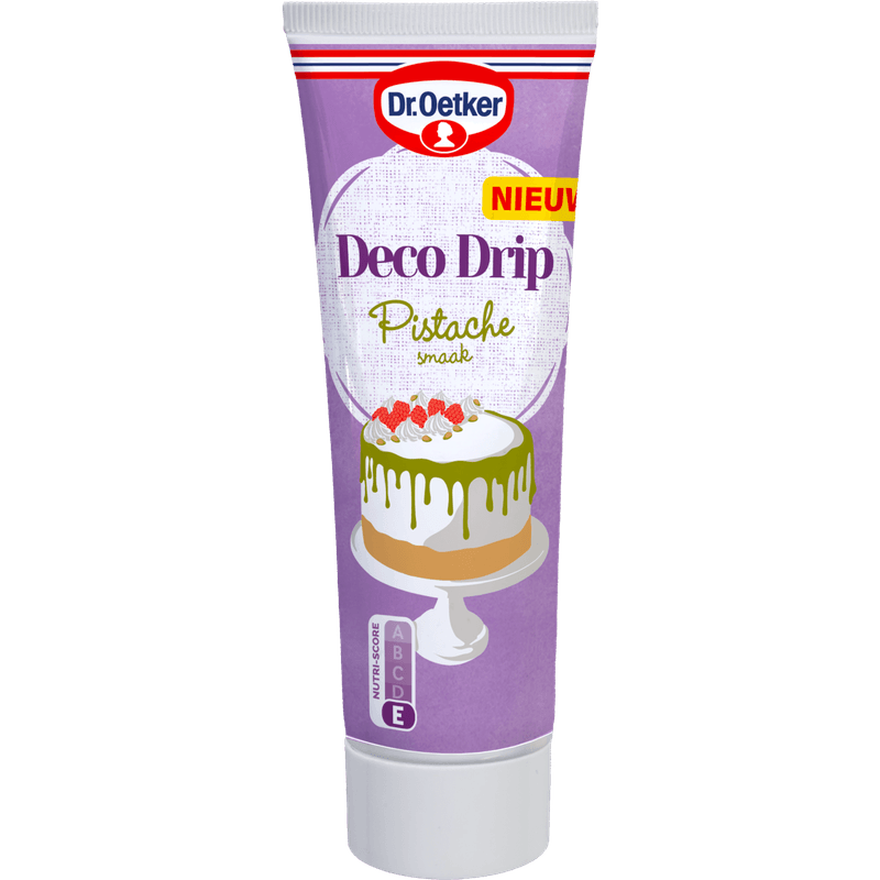 Dr. Oetker Deco drip pistache smaak
