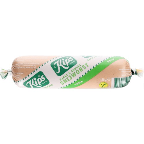 Foto van Kips Snijworst vega op witte achtergrond
