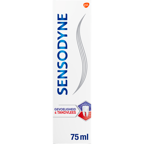 Foto van Sensodyne Tandpasta gevoeligheid & tandvlees op witte achtergrond
