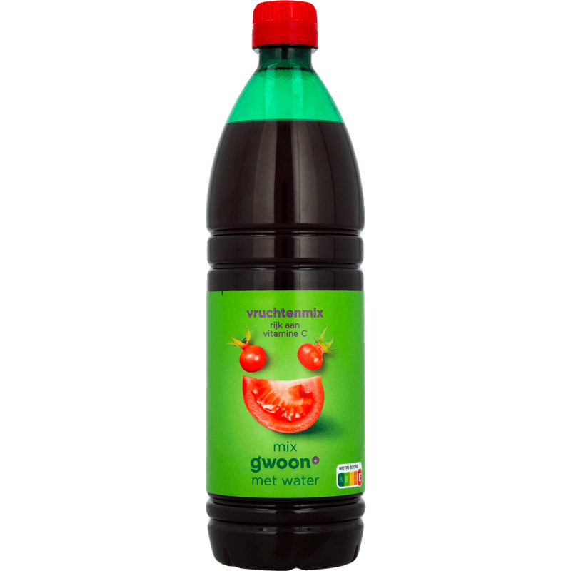 G'woon Siroop vruchtenmix
