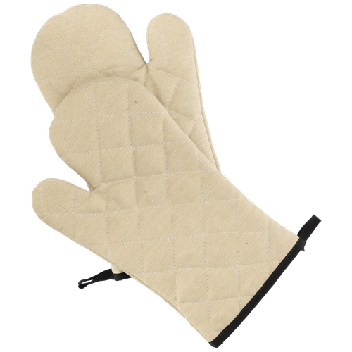 Foto van Ovenhandschoen op witte achtergrond