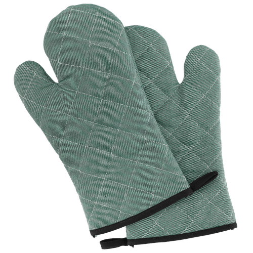 Foto van Ovenhandschoen op witte achtergrond