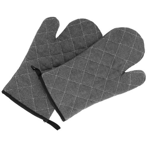 Foto van Ovenhandschoen op witte achtergrond
