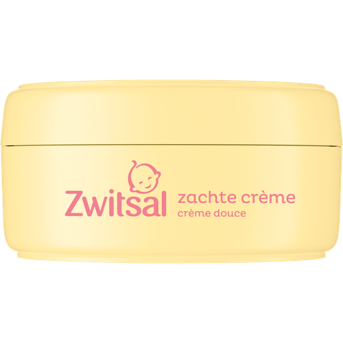 Foto van Zwitsal Zachte creme op witte achtergrond