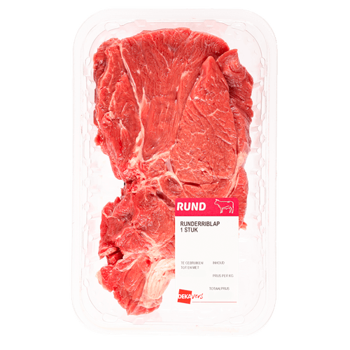 Foto van DekaVers Riblappen op witte achtergrond