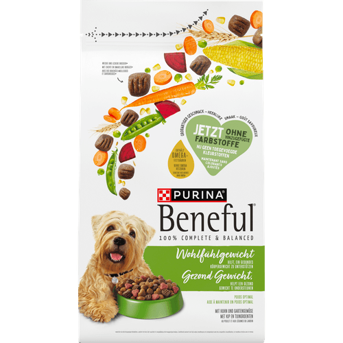 Foto van Beneful Hondenvoer gezond gewicht op witte achtergrond