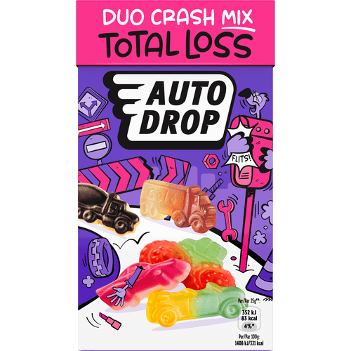 Foto van Autodrop Duo Crash Mix Total Loss op witte achtergrond