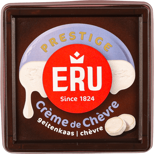 Foto van Eru Creme de chevre op witte achtergrond
