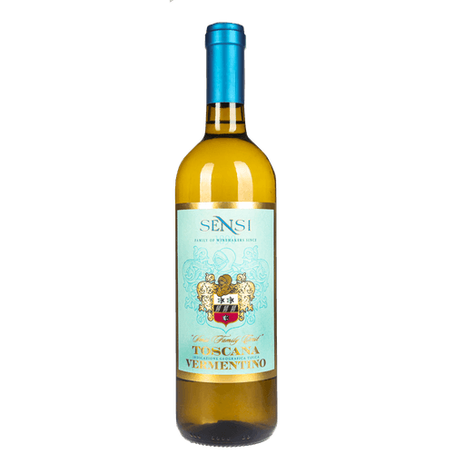 Foto van Sensi Vermentino op witte achtergrond