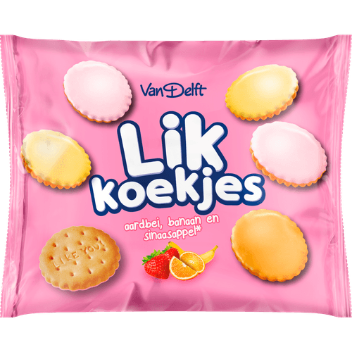 Foto van Van Delft Likkoekjes op witte achtergrond