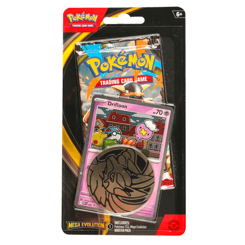 Foto van Pokemon checklane boosterpack op witte achtergrond
