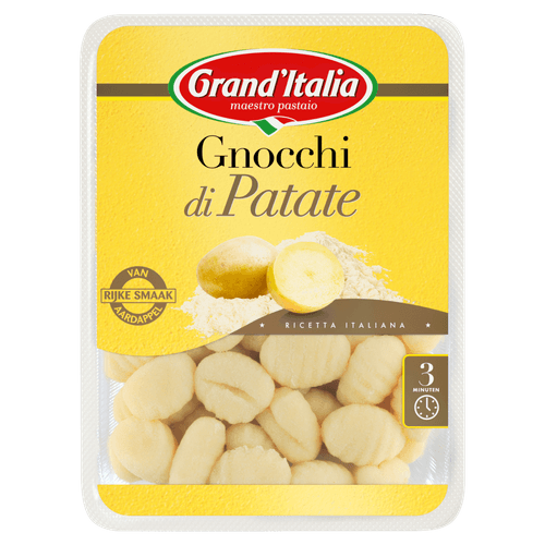 Foto van Grand'Italia Gnocchi di patate op witte achtergrond