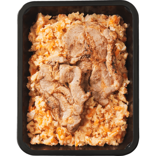 Foto van DekaMarkt Hutspot met procureur op witte achtergrond