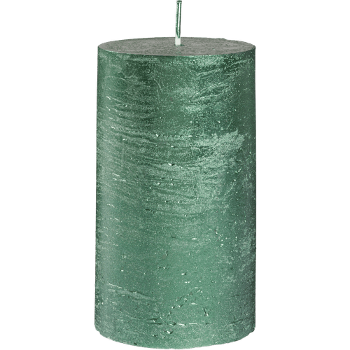 Foto van Rustiekkaars 8 cm op witte achtergrond