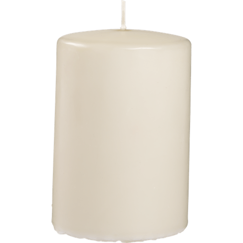 Foto van Rustiekkaars 8 cm op witte achtergrond