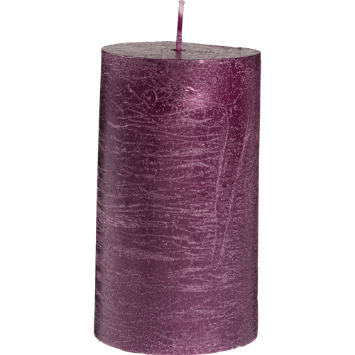 Foto van Rustiekkaars 8 cm op witte achtergrond