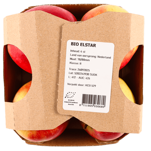 Foto van Bio elstar verpakt op witte achtergrond