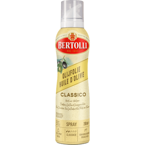 Foto van Bertolli Olijfolie spray cucina op witte achtergrond