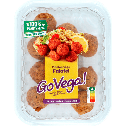 Foto van Go Vega Falafel op witte achtergrond