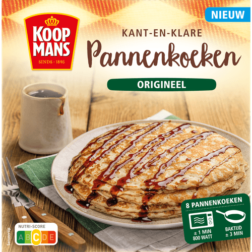 Foto van Koopmans Pannenkoeken 8 st. op witte achtergrond