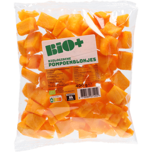 Foto van Pompoen op witte achtergrond