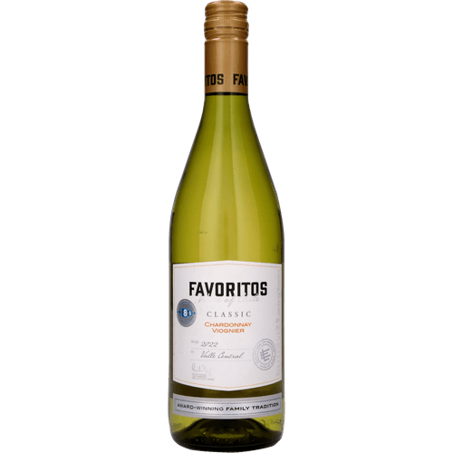 Foto van Favoritos Classic chardonnay viognier op witte achtergrond