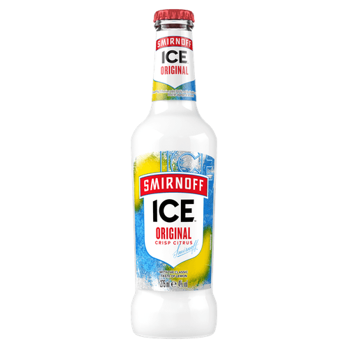 Foto van Smirnoff Ice op witte achtergrond