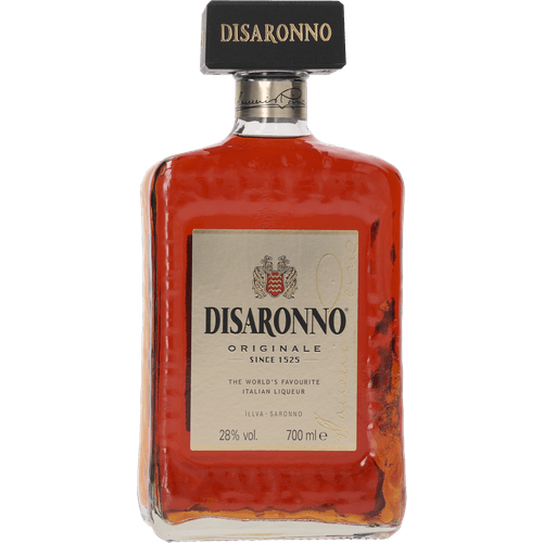 Foto van Disaronno Likeur op witte achtergrond