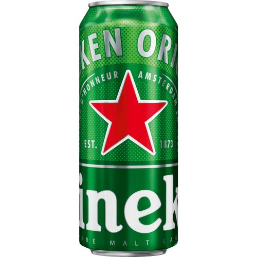Foto van Heineken Pilsener op witte achtergrond