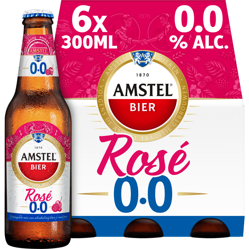 Amstel Rose 0.0 6x 33cl
