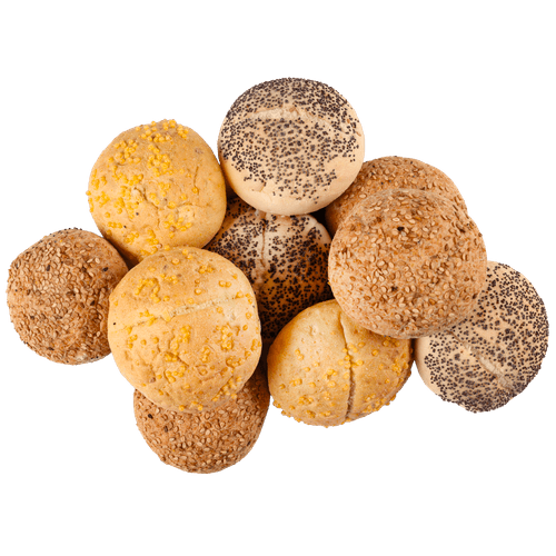 Foto van Braas Luxe brunchbroodjes 10 stuks op witte achtergrond