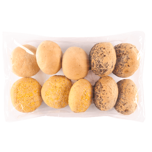 Foto van Braas Luxe brunchbroodjes 10 stuks op witte achtergrond