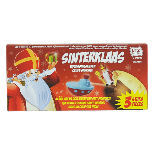 Foto van Hamlet Verrassingsei sint op witte achtergrond