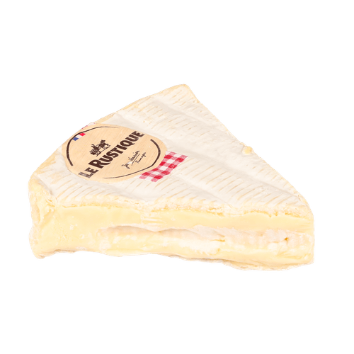 Foto van DekaVers Camembert rustique op witte achtergrond