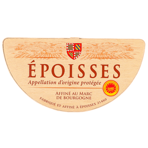 Foto van Epoisses demi aop op witte achtergrond