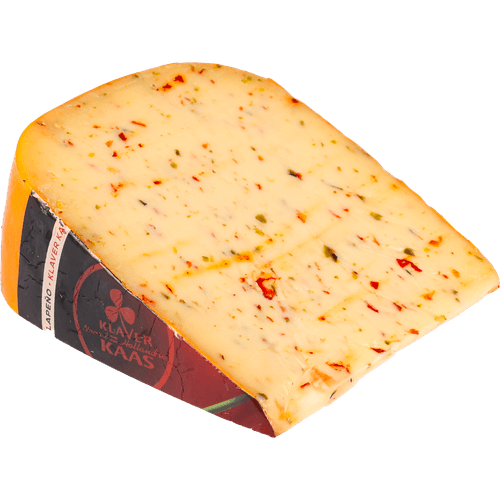 Foto van DekaVers Klaver jalapeno op witte achtergrond