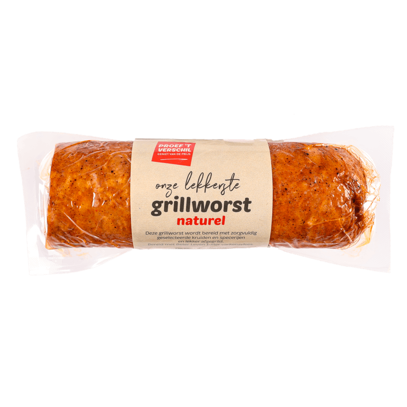 Proef 't Verschil Grillworst naturel