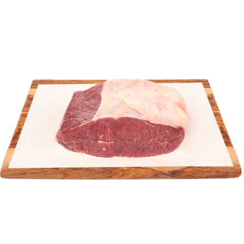 Foto van Entrecote op witte achtergrond