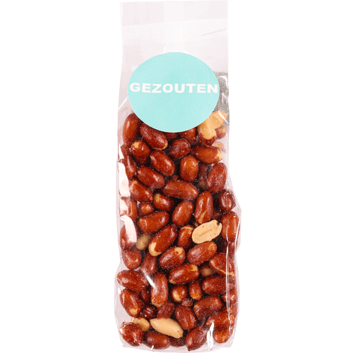 Foto van DekaMarkt Vliespindas gezouten op witte achtergrond