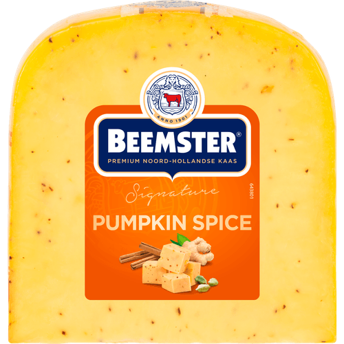 Foto van Beemster Pumpkin spice stuk op witte achtergrond