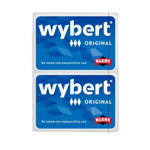 Foto van Wybert Original 2 stuks op witte achtergrond