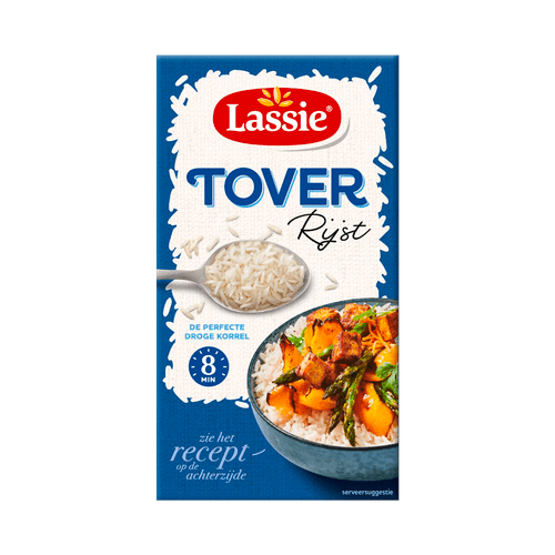 Foto van Lassie Toverrijst op witte achtergrond